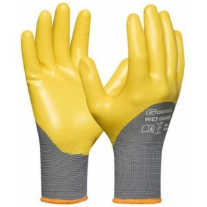 Gebol Rukavice ochranné žlté č.10