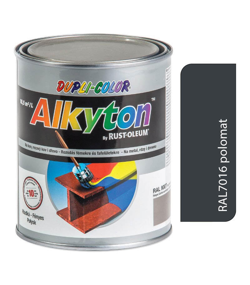 Alkyton Satin RAL7016 antracit 750ml