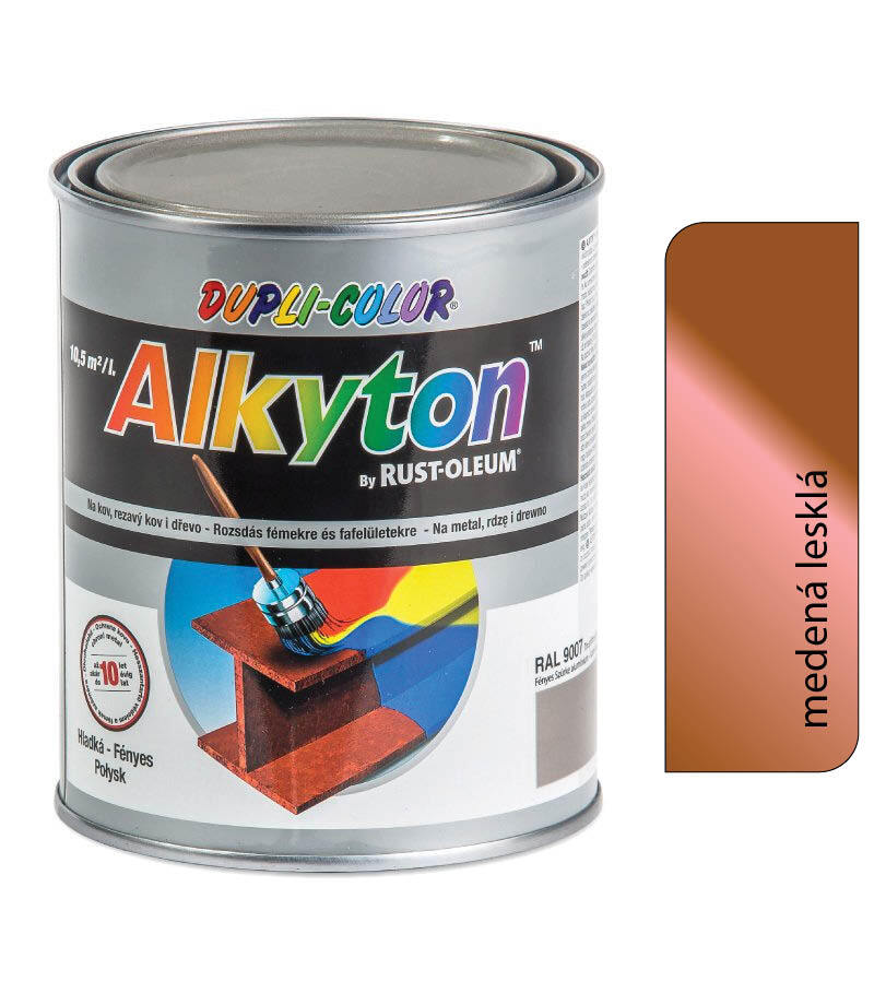 Alkyton lesklá medená 750ml