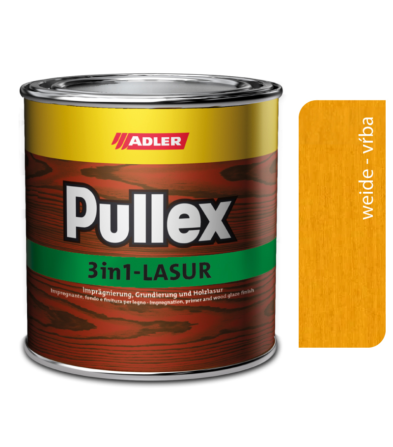 Lazúra Pullex 3v1 2.5l 050043 weide