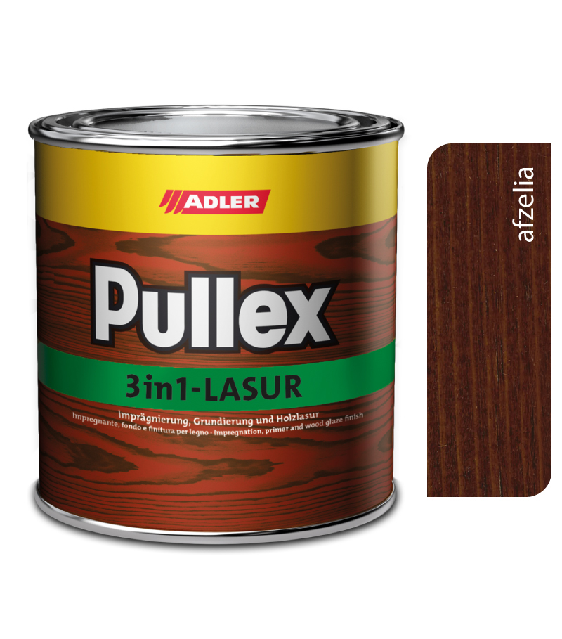 Lazúra Pullex 3v1 0.75l afzelia