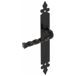 Kľučka ozdobná WHB 90 čierna bez otvoru na vložku