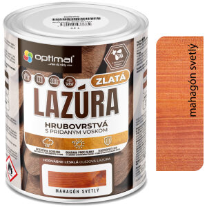 Optimal Zlatá lazúra Mahagón 0