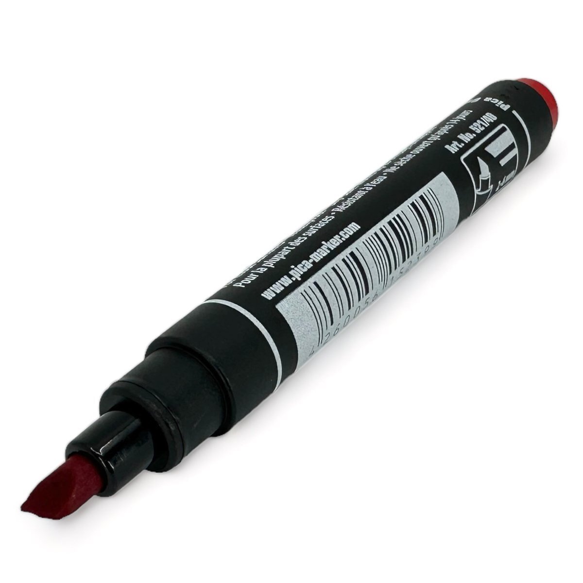 PICA Fixka s plochým hrotom - červená 2-6mm