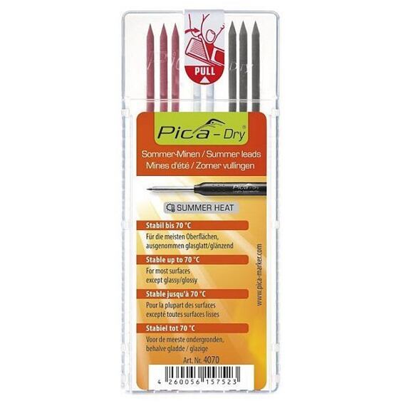 PICA tuhy náhradné okrúhle do ceruzky Dry na všetky povrchy