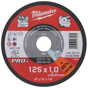 Kotúč rezný na kov SCS41 125x1mm