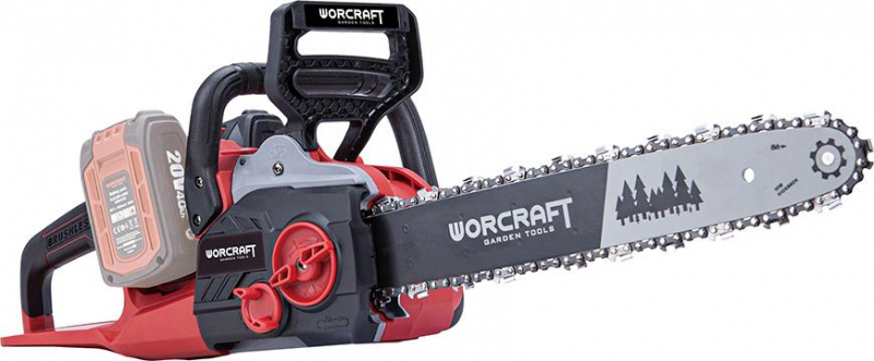 Píla Worcraft CGC-S40LiBA ShareSYS 2x20V Li-Ion 16`reťazová 40cm bezuhlíková Píla Worcraft CGC-S40LiBA ShareSYS 2x20V Li-Ion 16`reťazová 40cm bezuhlíková