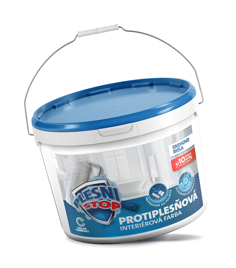 Plesnistop protiplesňová interiérová farba 1kg