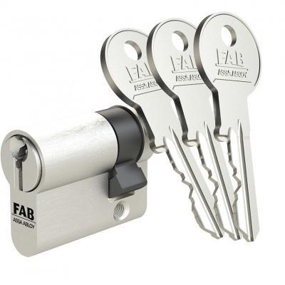 Vložka cylindrická stavebná FAB 1.00/DNm 30+35 3 kľúče