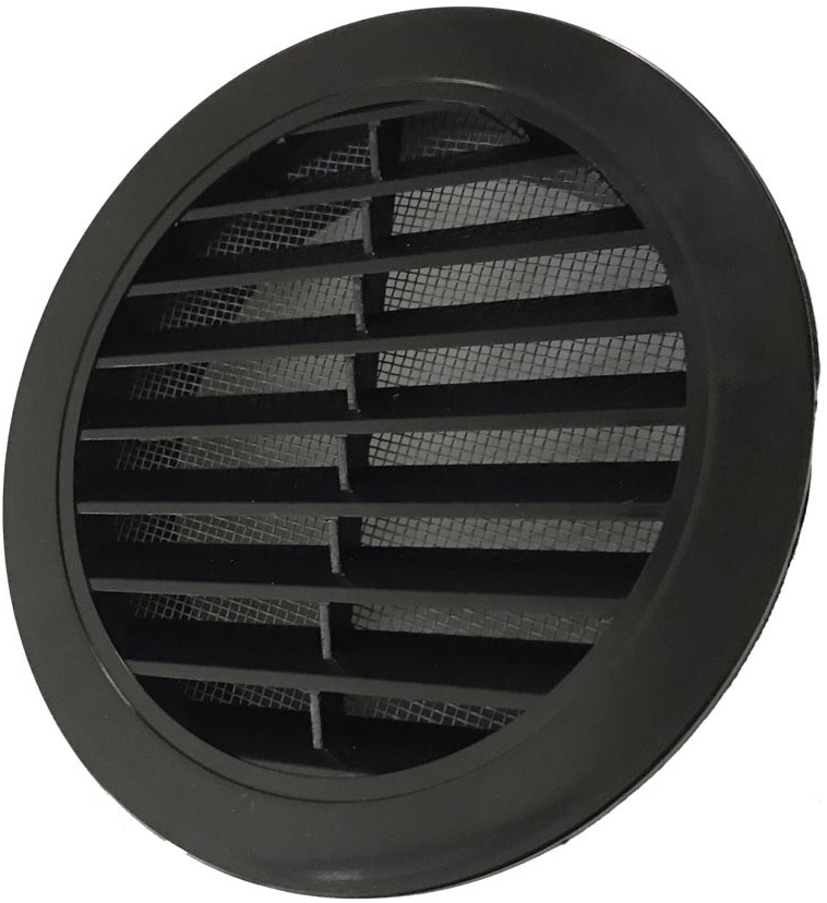 Mriežka vetracia okrúhla d200mm so sieťkou