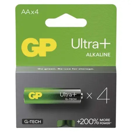 GP Ultra Plus AA Batéria alkalická 4ks