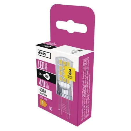 Žiarovka Led Classic JC 4W G9 neutrálna biela ZQ9545