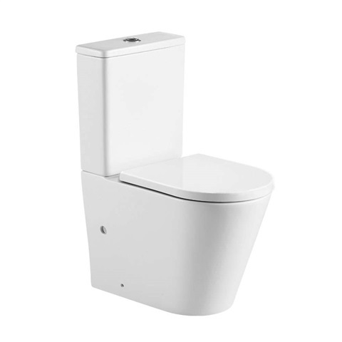 WC kombi vario odpad Smart Flush Rimless 395x840x620mm keram.+sedátko CSS115SN