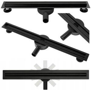 Žľab odtokový Neo Slim Pro čierny 900