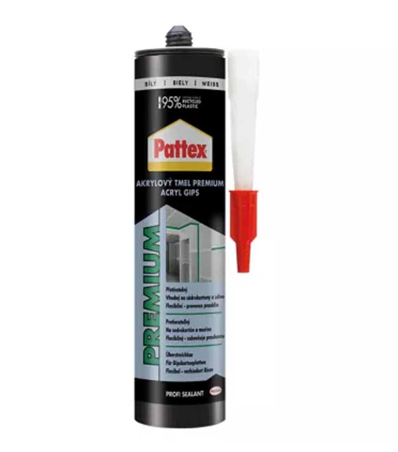 Pattex Akrylový tmel PREMIUM biely 280ml