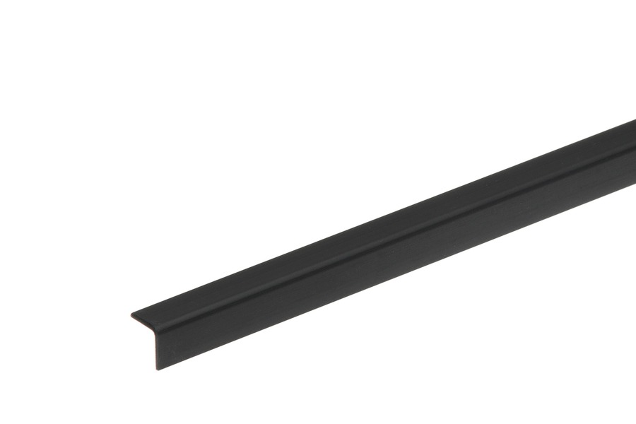 Lišta rohová L 50x50 čierna 275cm