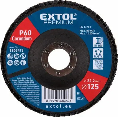 Kotúč lamelový šikmý korundový