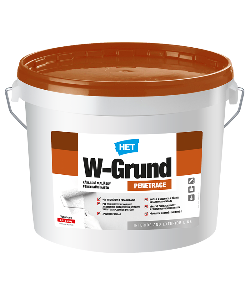 W-Grund 20kg - biela penetrácia