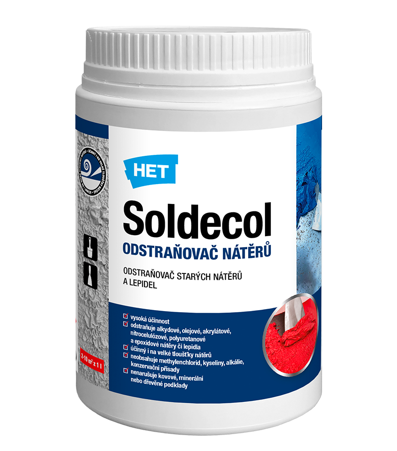 Het Soldecol Odstraňovač náterov 5l Het Soldecol Odstraňovač náterov 5l