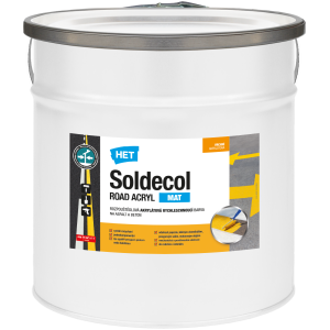 Soldecol Road Acryl M žltá 10L - cestárska farba
