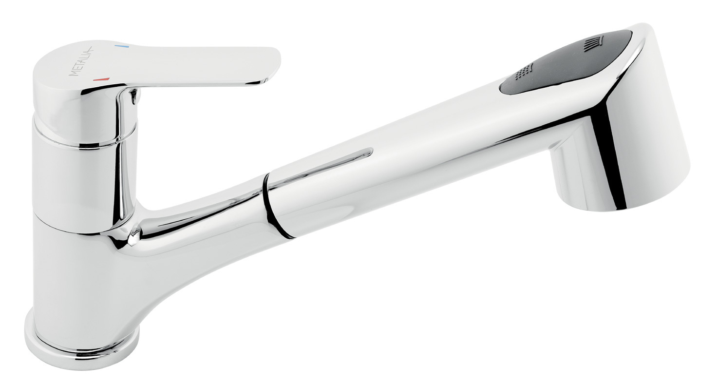 Batéria drezová teleskopická Metalia 54 chróm