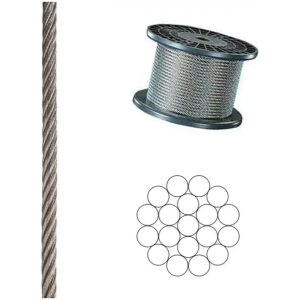 Lanko nerez 4mm A2 DIN3055