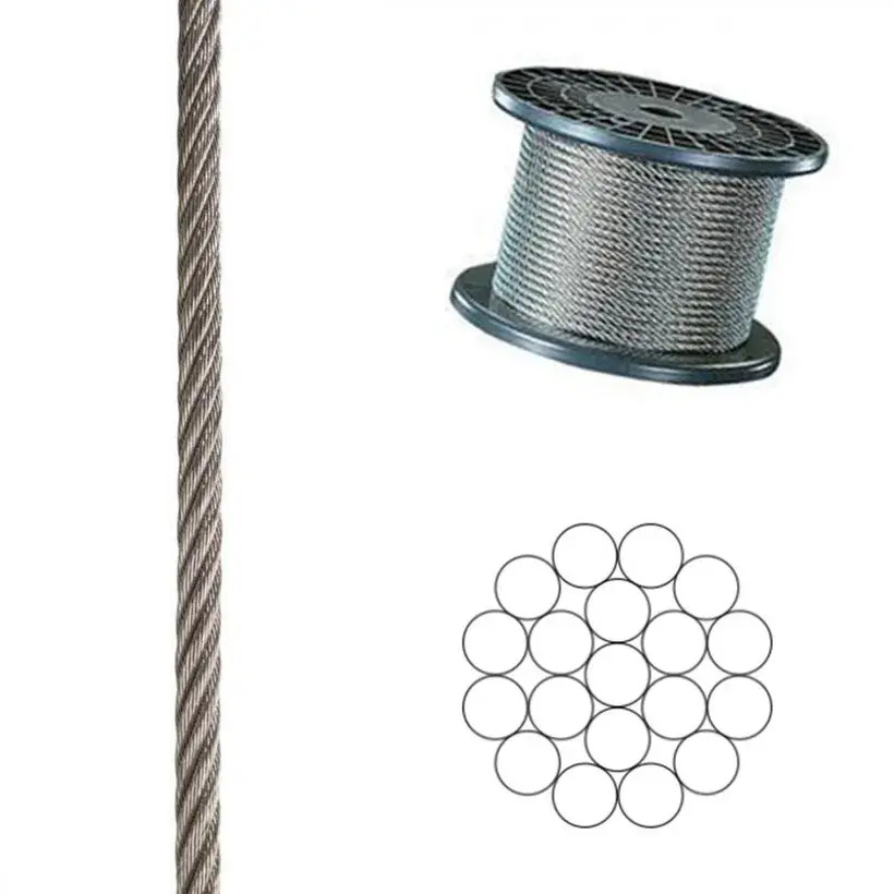 Lanko nerez 4mm A2 DIN3055