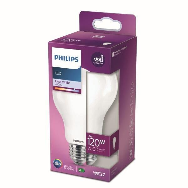 Žiarovka Philips Led 13W/120W 2000lm studená biela