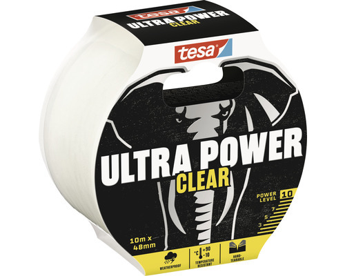 Tesa Ultra Power Clear 10mx48mm transparent