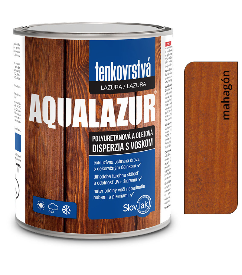 Aqualazur mahagón 2