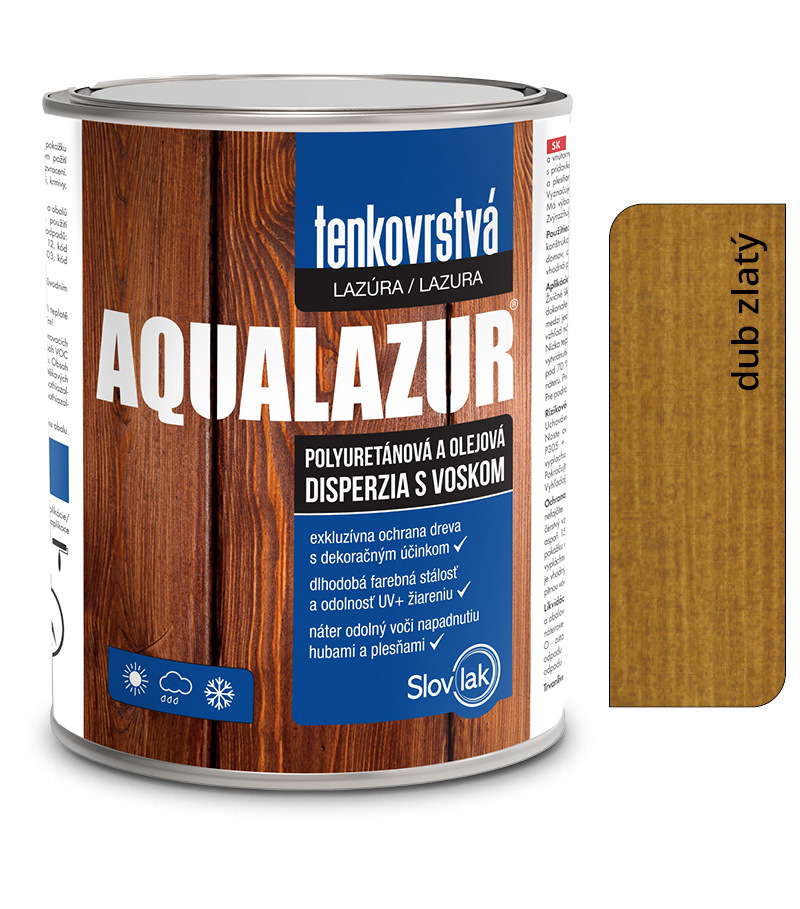 Aqualazur dub zlatý 2