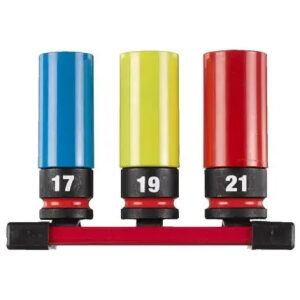 Milwaukee Sada nástrčných kľúčov 17mm/19mm/21mm