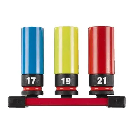 Milwaukee Sada nástrčných kľúčov 17mm/19mm/21mm