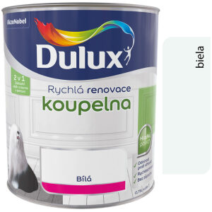 Dulux renovácia kúpelňa 2v1 biela 0.75L