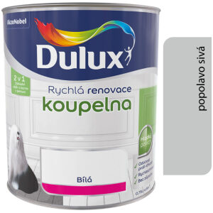 Dulux renovácia kúpelňa 2v1 popolová šedá 0.75L