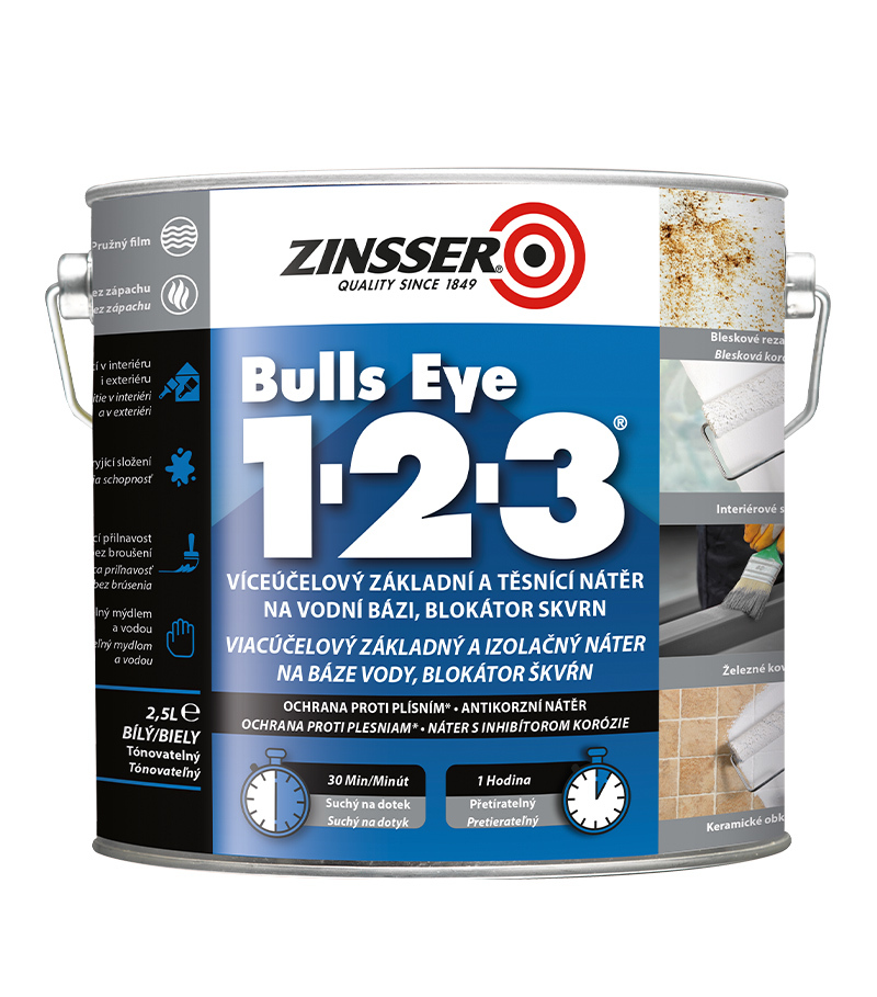 Zinsser Bulls Eye 1-2-3 2