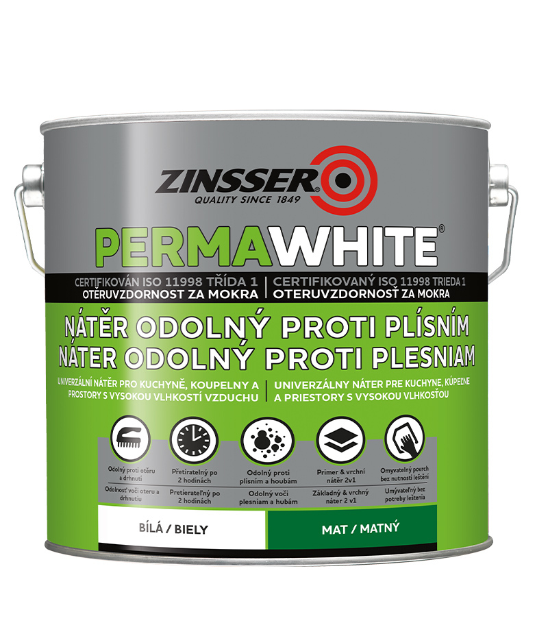 Zinsser PermaWhite Matt 2