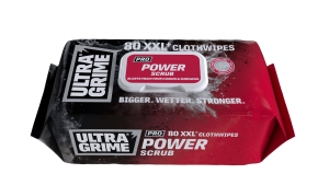 Čistiace utierky ULTRAGRIME® Power Scrub 80ks s drsným povrchom
