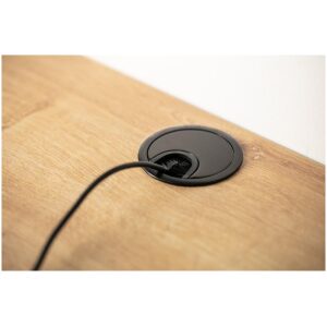 Prechodka káblová 60mm čierna matná