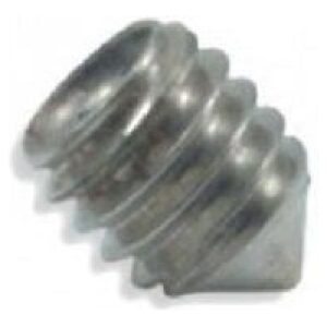 Skrutka nastavovacia /červík/ M 6x12mm s vnútorným 6-hranom a hrotom DIN914