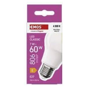 Žiarovka LED Classic 60W 806lm E27