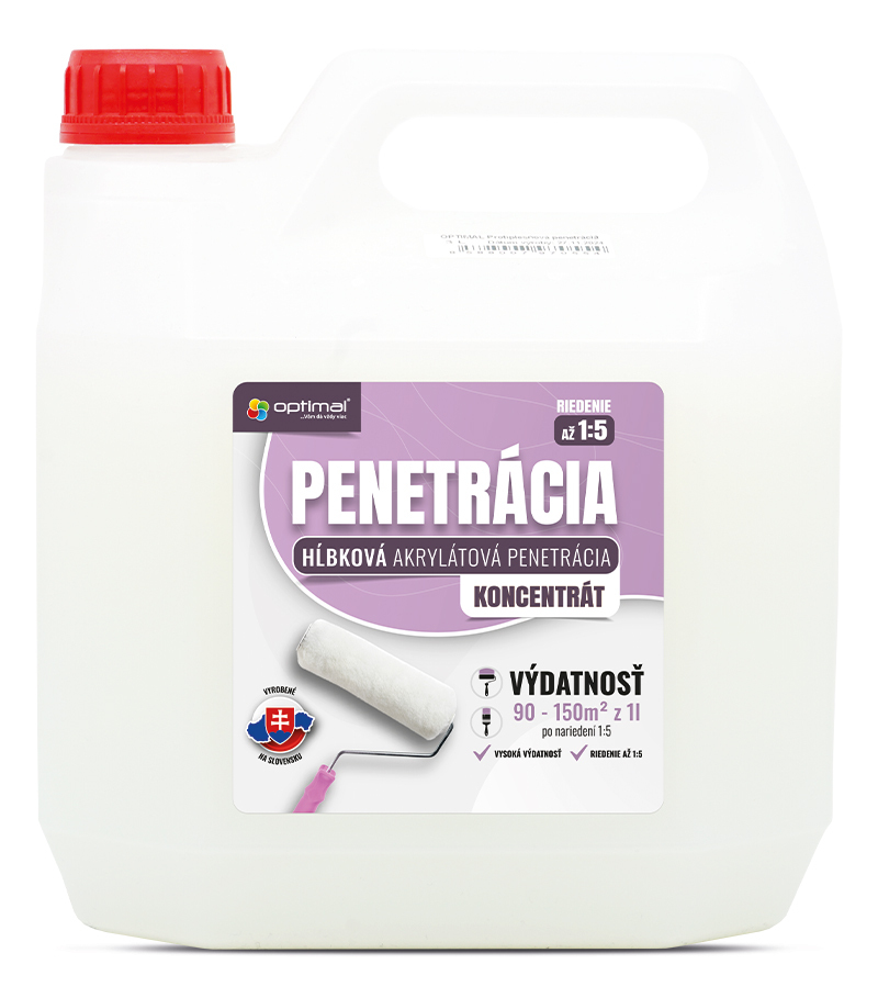 Optimal Penetrácia Akrylátová 3l Hĺbková 1:3-1:5 Koncentrát