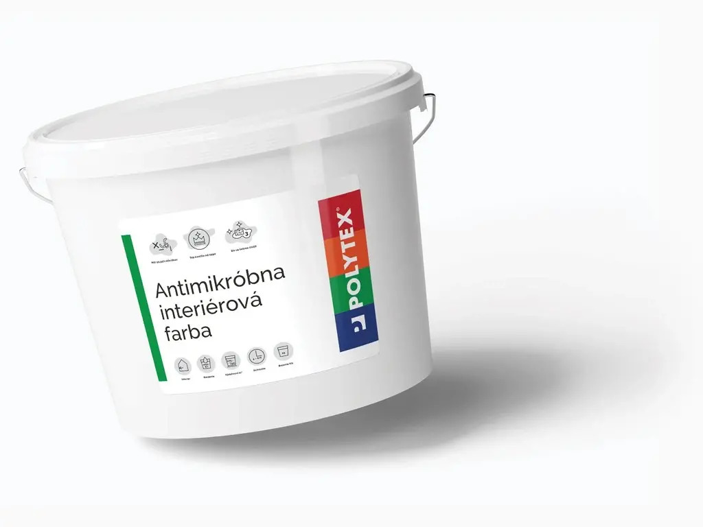 Polytex ACTIN H 23kg - antimikróbna interiérová farba