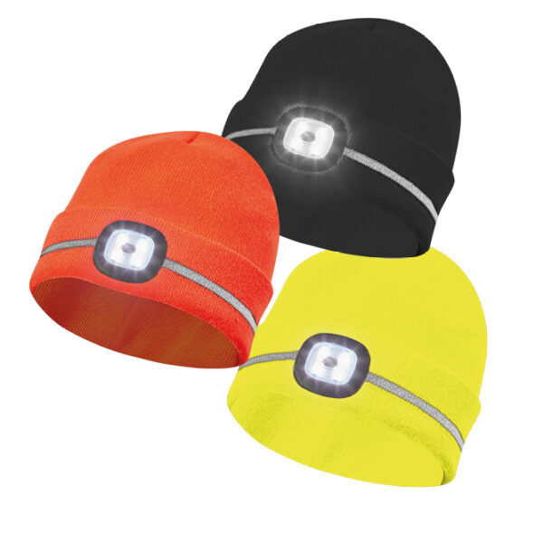 Čiapka Gebol s Led svetlom a reflexným pásom