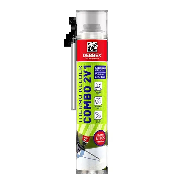 Debbex Thermokleber Combo pena pre trubičku aj pištoľ 0.75L