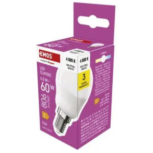 LED žiarovka Classic Mini Globe  E14  6