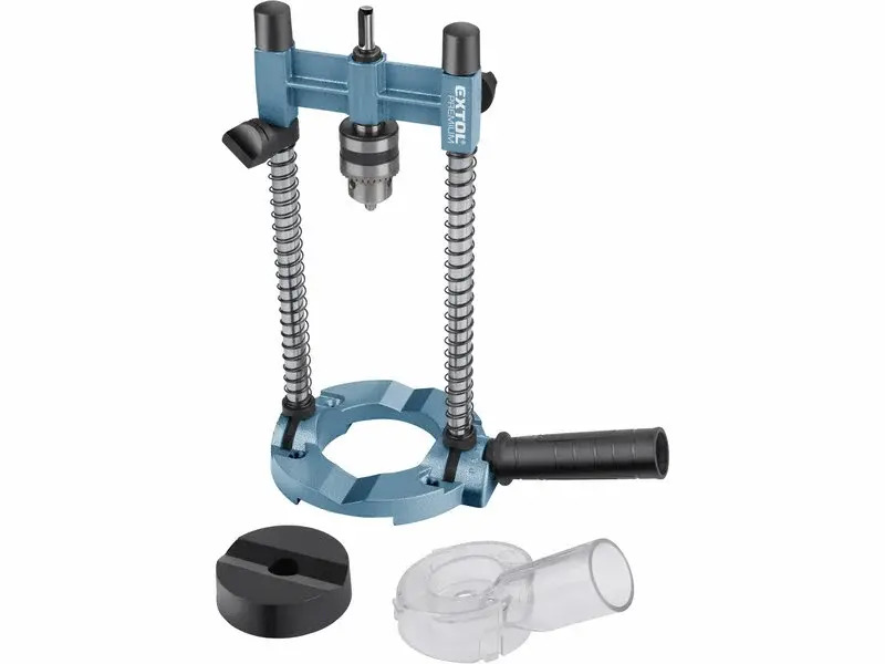 Stojan na vŕtačku viacúčelový so skľučovadlom