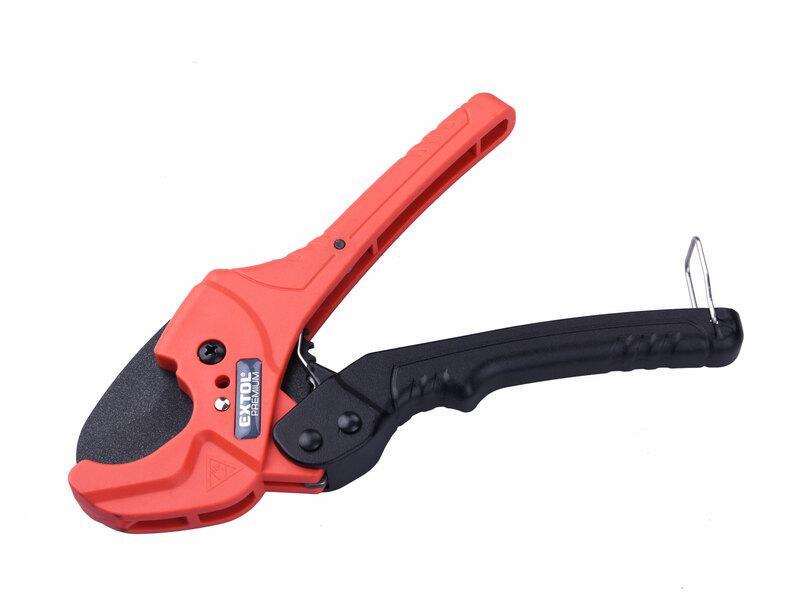 Nožnice na plastové rúrky max 42mm 5CR13 vymeniteľná trojuholníková čepeľ