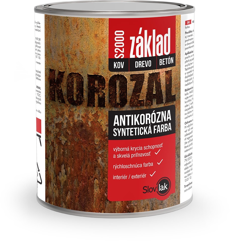 Korozal ZÁKLAD 0199 čierny 1kg