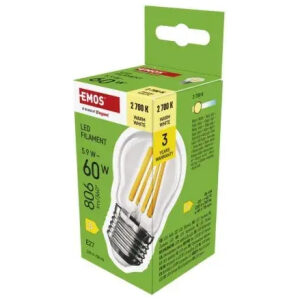 LED žiarovka Filament Mini Globe / E27 / 5